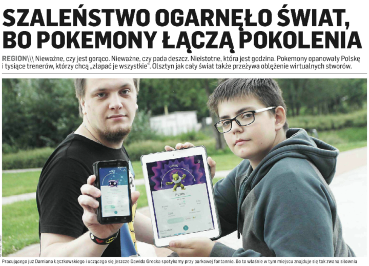 Polowanie w Pokemon GO? Warszawa, Poznań i Kraków liderami; w grze coraz więcej marek i firm