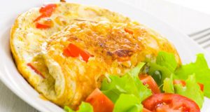 Wiosenny omlet warzywny